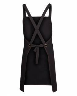 Cross Back Denim Apron, Without Ties